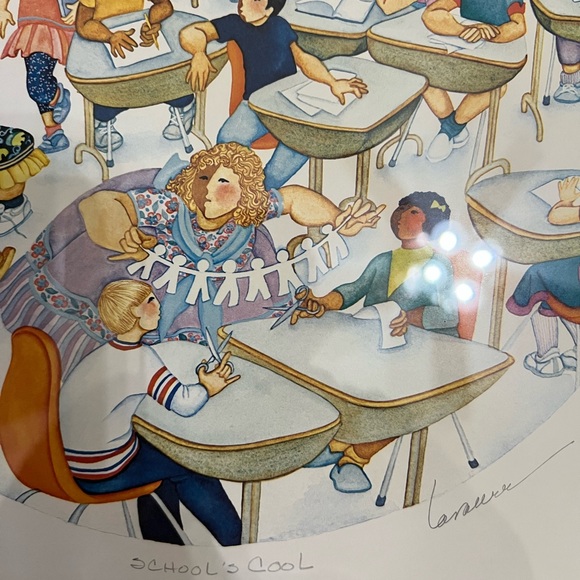 BARBARA LAVALLEE. TITLED "SCHOOLS COOL" - Picture 8 of 8